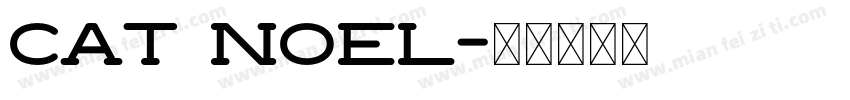 Cat Noel字体转换
